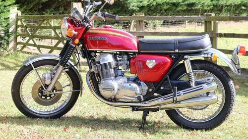 Picture of Honda CB750 CB 750 Sandcast 1969 Candy Ruby Red **STUNNING** - For Sale