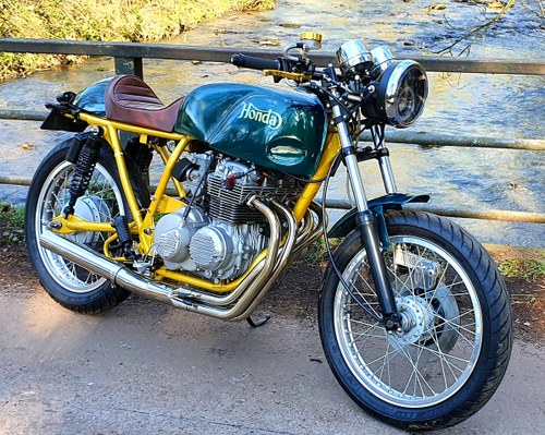 1975 Honda 400/4 Classic Cafe Racer SOLD