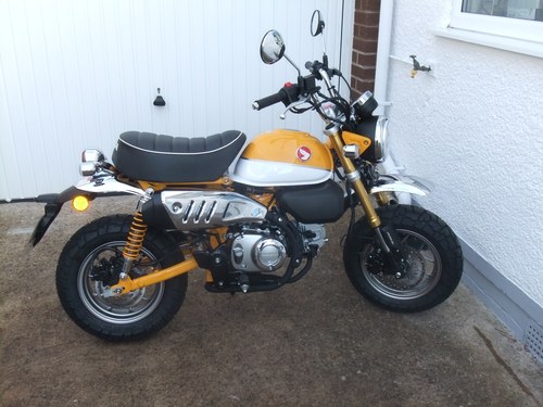 2018 Honda Monkey 125, ABS, only 84 miles, best colour Kaufen Bei