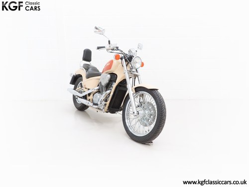 1992 A Honda Shadow VT600C with just 2,027 miles. SOLD