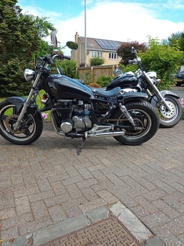 1982 Honda 650cc custom bobber, soft tail chopper. In vendita