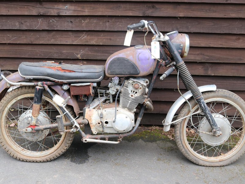 Honda CL77 CL 77 1965 US Barn Find Restoration Project