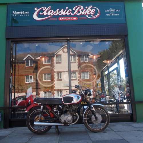 1966 Honda CB160 Genuine UK Bike, Found On Pig Farm. SOLD SOLD