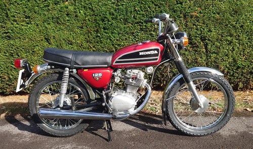 1975 Honda CB125 S1 05/10/2022 In vendita all'asta