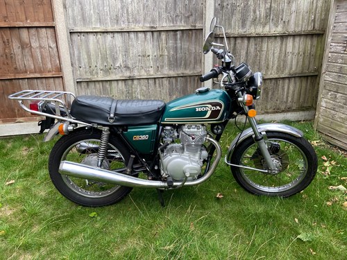 1975 Honda CB360 30/03/2023 For Sale by Auction