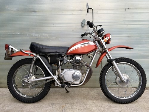 1970 Honda SL175– Classic Road & Trail Bike In vendita
