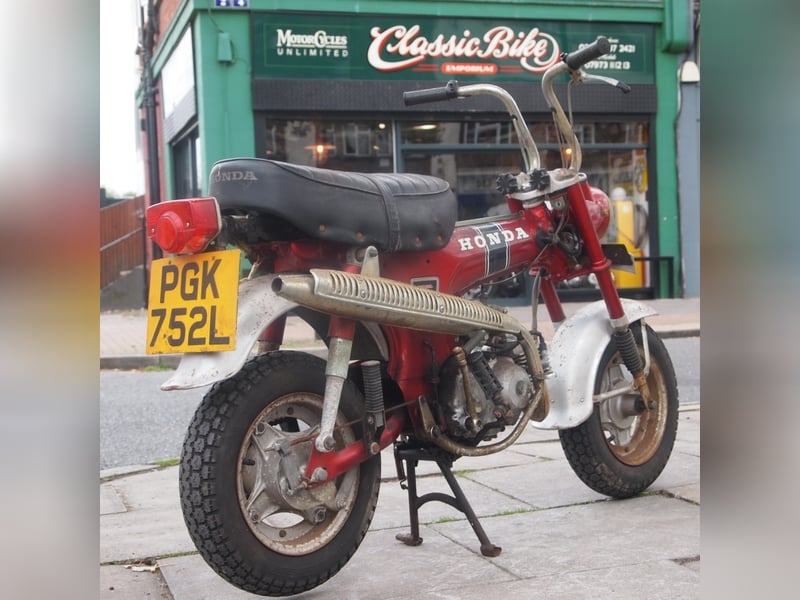 1972 Honda ST70 Dax, UK Supplied New, Genuine 1303 Miles.