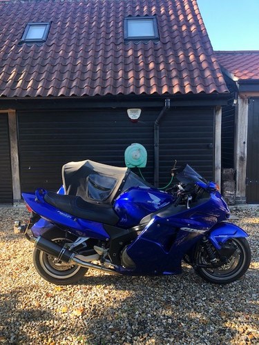 2002 Honda Blackbird CBR1100XX sidecar outfit SOLD