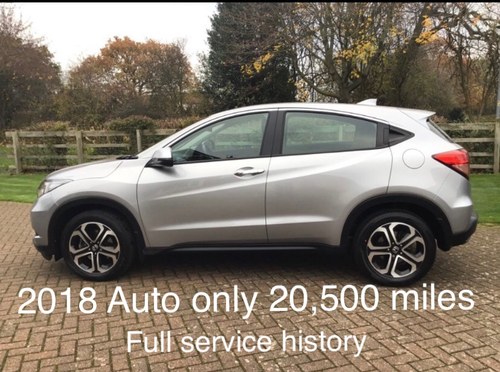 2018 Honda HRV EX Navi Auto 1.5 Petrol low miles In vendita