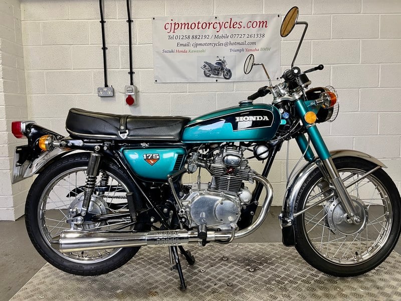 HONDA CB175-K6, 1974/M, RESTORED