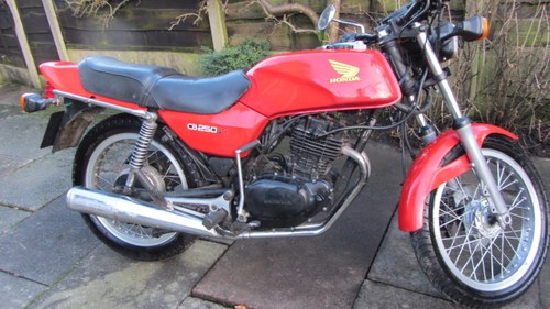 1982 Honda CB250RS SOLD