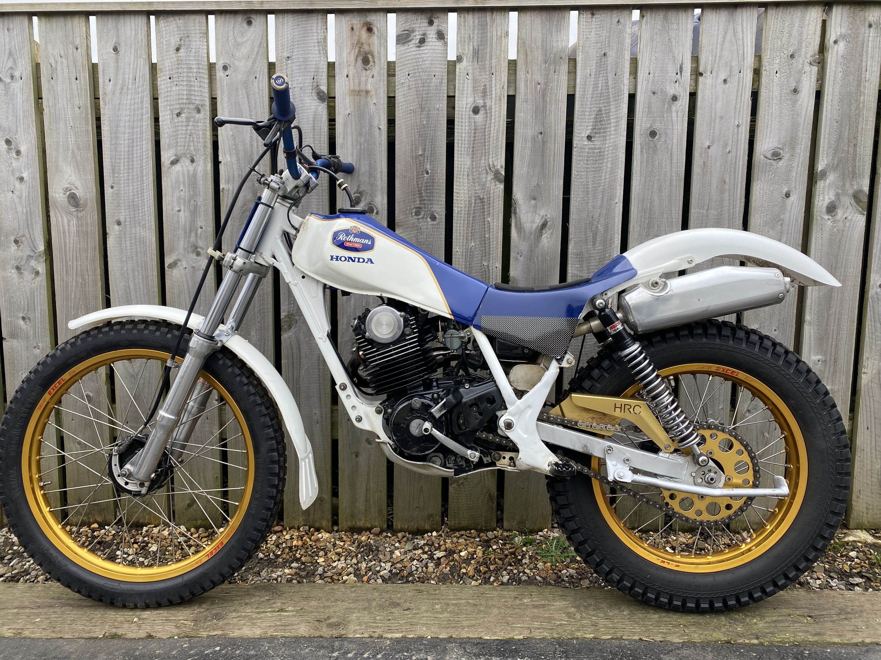1985 HONDA TLR 250 TWIN SHOCK TRIALS ACE BIKE + ROAD REG ONO PX For Sale