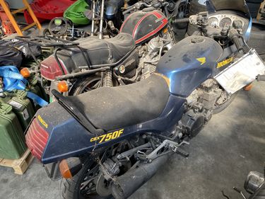 Picture of Two Honda CBX750F and Two Honda CX500