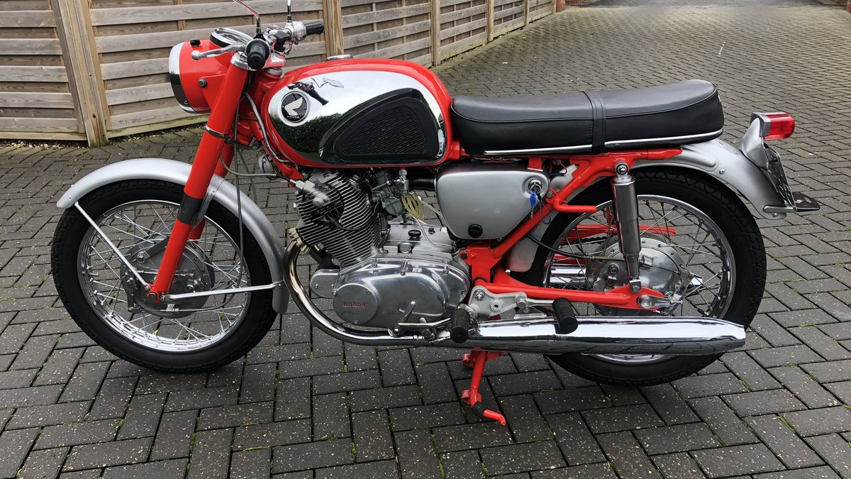 Honda R 77 Color 1967 Honda CB 77 Red Manual, 4 speed n/a in Doncaster, United Kingdom ...