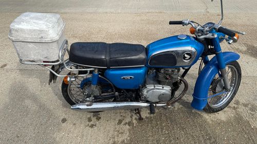 Picture of 1974 Honda CD175 project, needs recommissioning, nice patina - For Sale