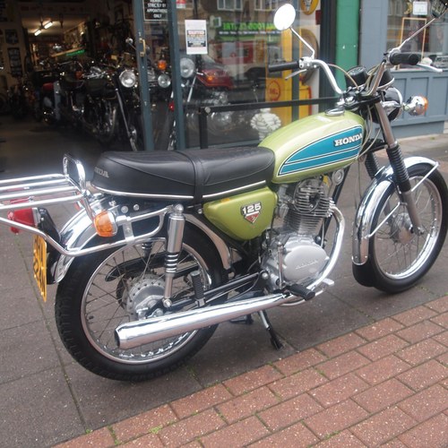 1975 Honda CB125 S UK Bike, Time Warp Condition, Must See. SOLD