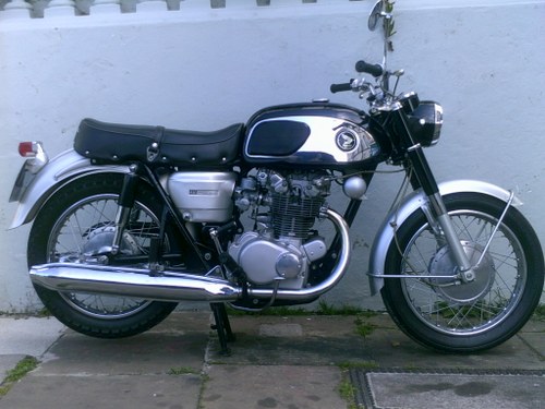 1967 HONDA CB450 KO BLACK BOMBER VENDUTO