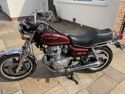 1978 Honda CM400A. (Hondamatic)