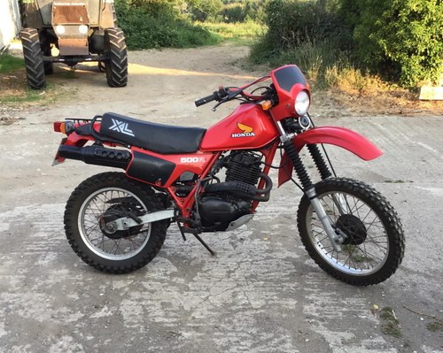 1981 Honda XL 500R For Sale by Auction