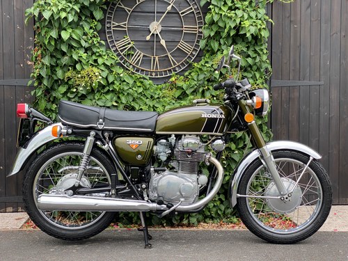 1974 Honda Cb350 K Supersport Parallel Twin
