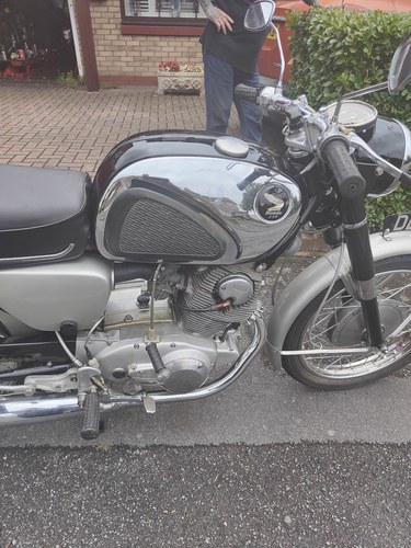 1965 Honda Cb72 Parallel Twin