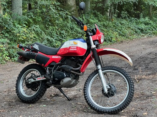 1983 Honda XL500R with Paris-Dakar Set