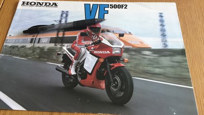 Honda vf400 brochure