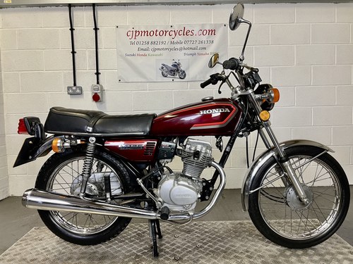 HONDA CG125-C, 1983/Y, 7197 MILES SOLD