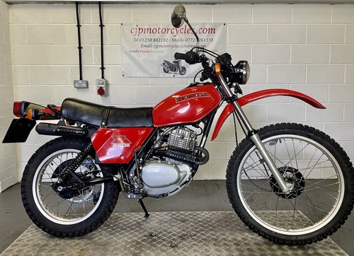 HONDA XL250S, 1981/X, ONLY 3750 MILES SOLD