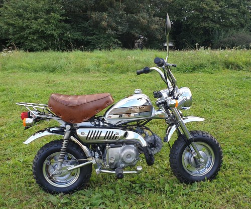 1979 Honda Z50J Chrome Monkey Bike For Sale by Auction