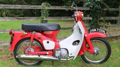 Honda C90 C 90 Cub with just 695 miles from new!! Just 2 own