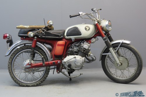 Honda 1969 CL125A Scrambler VERKOCHT