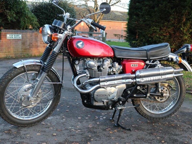 Honda CL450 CL 450 K11968 Runs and Rides and in STAGGERING s