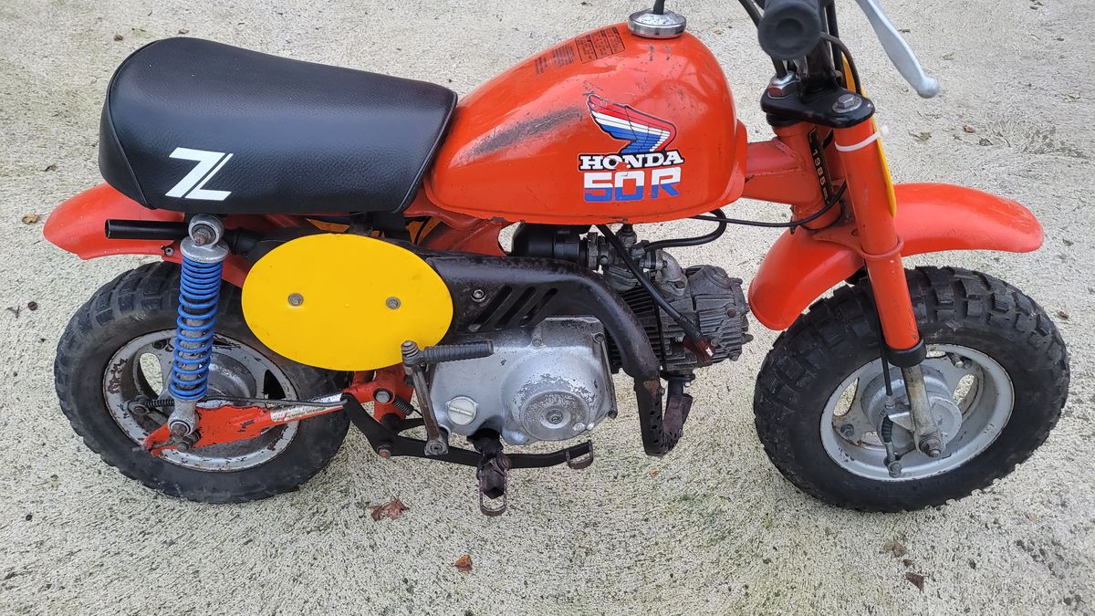 kit calcomanías honda z50r 1985 repro completo 8 kit calcomanías honda z50r 1985 repro completo 8
