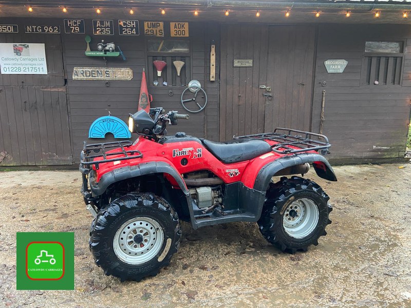 HONDA FOREMAN TRX450 4X4 2000 QUAD WORKSHOP CHECKED HPI CLEA