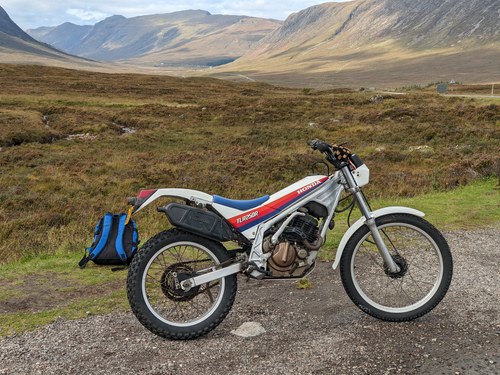 1986 Honda tlr250r ldt road legal