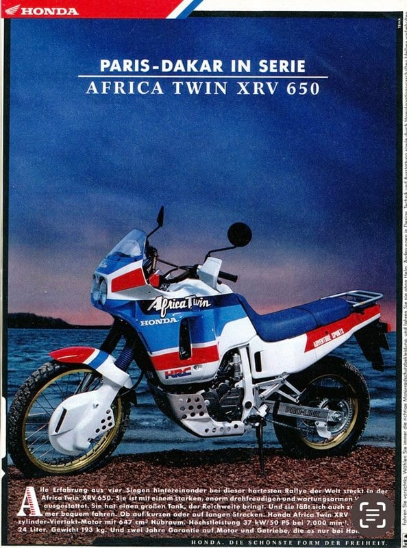 1988 Honda XRV650 - 4