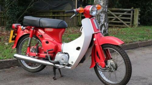 Picture of Honda C70 C 70 Cub 1981 UK Bike and just 2510 miles from new - For Sale