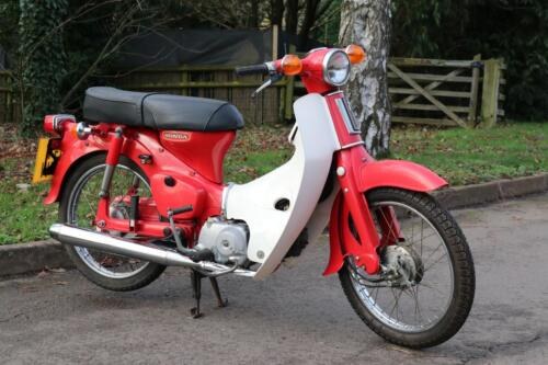 Honda C70 C 70 Cub 1981 UK Bike and just 2510 miles from new SOLD
