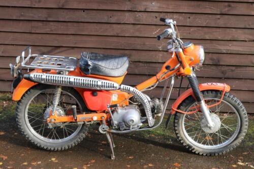 Honda C90 C 90 Trail K4 1973 Winter Restoration Project. #8 SOLD