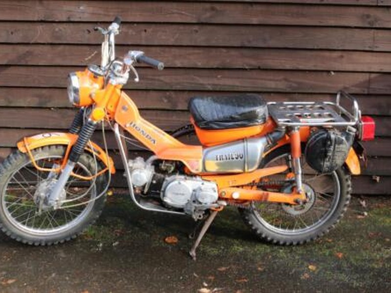 Honda C90 C 90 Trail K4 1973 Winter Restoration Project. #6