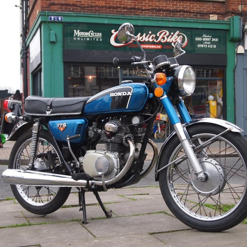 1973 Honda CB175 K6 Genuine UK Bike, HISTORIC VEHICLE: SOLD