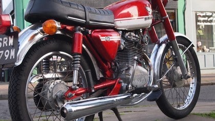1973 Honda CB125 S Genuine UK Model, 150cc Big Bore Fitted.
