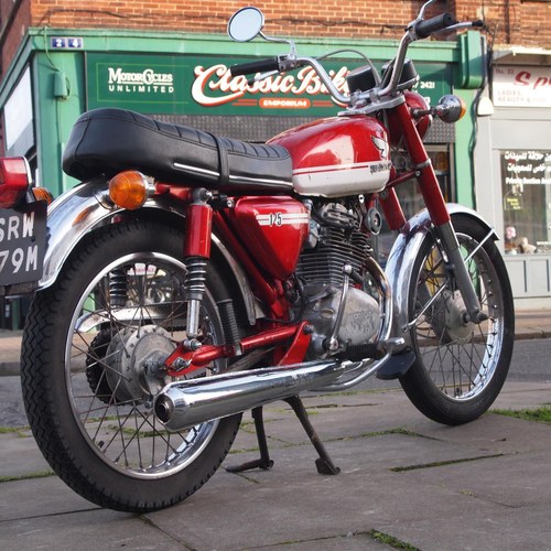 1973 Honda CB125 S Genuine UK Model, 150cc Big Bore Fitted. In vendita