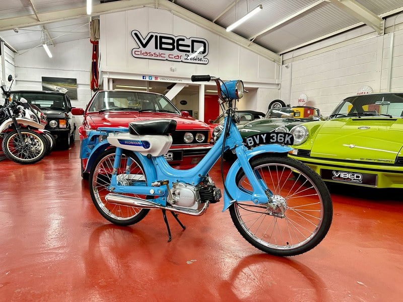 Honda PC50 K1 // Concours Restoration // 1 Previous Owner