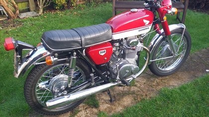 1969 Honda CB350.