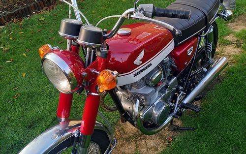 1969 Honda CB350. (picture 1 of 7)