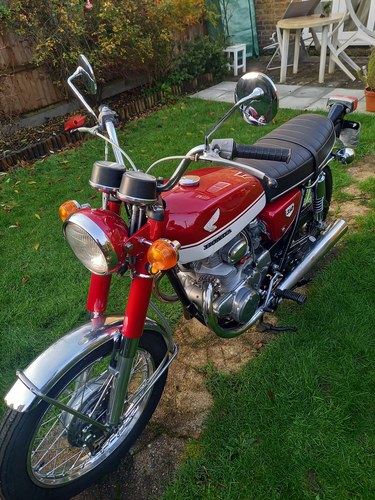 1969 Honda CB350.