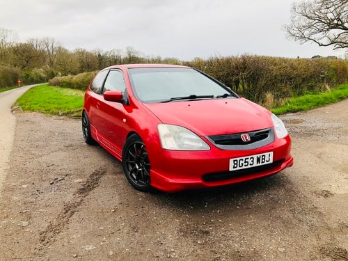 Honda Civic Type R EP3 91k Milano Red, Unmolested Condition