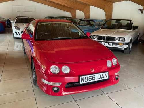 2000 Honda Integra Type R. One family owner & exceptional. SOLD